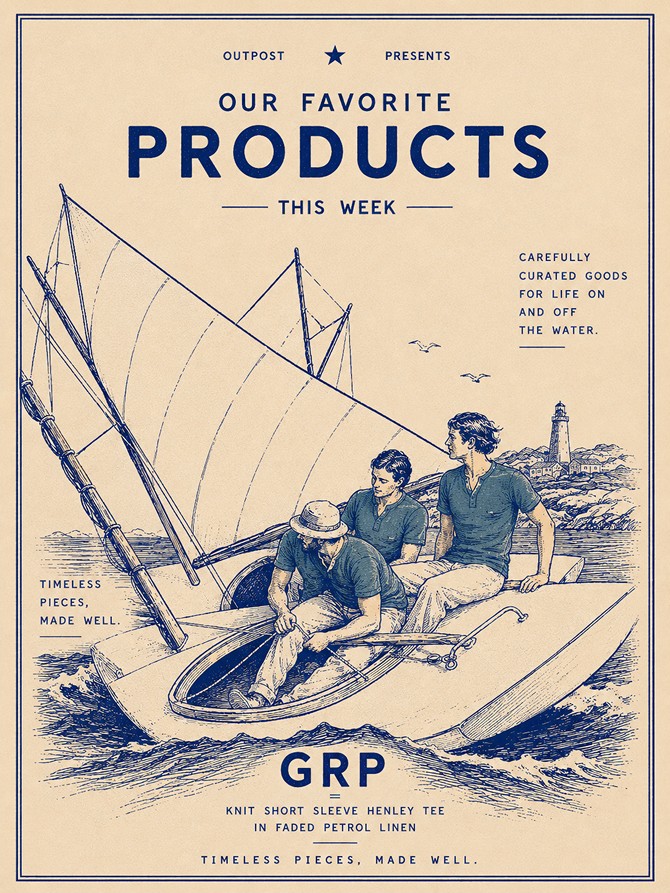 Our favorite products GRP illustrated poster